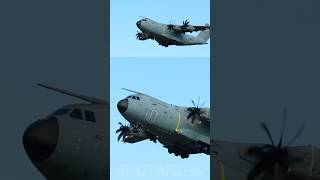 A400M atlas low approachRAF Waddington [upl. by Aelc479]