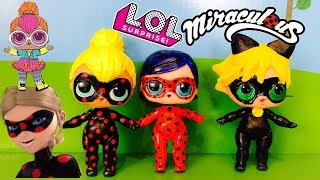 Poupée LOL Surprise Antibug Miraculous Ladybug DIY Custom LOL Surprise Doll Tutorial [upl. by Merari]