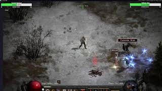 Diablo 2 Resurrected  Paladin Hell Act 5 Merc Day 4 [upl. by Klute632]