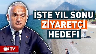 Turizmde Üçüncü Çeyrek Verileri Açıklandı İşte Yıl Sonu Hedefi  NTV [upl. by Maire286]