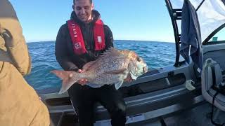 Snapper fishing off Wanganui [upl. by Eimot578]