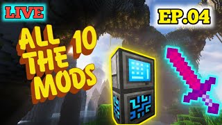 Refined Storage and Supremium Armor  All The Mods 10 LIVE Hindi  EP04 [upl. by Eilrahc139]