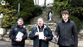 Fr Grant launches the Carfin Grotto 100 Years DVD [upl. by Eachern358]