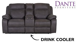 Vinson Smart Sofa 2 Seater Features Overview  Dante Furniture [upl. by Cynth]