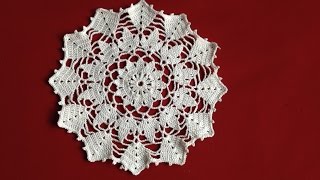 Simple Doily Part 1 [upl. by Nylsirk]