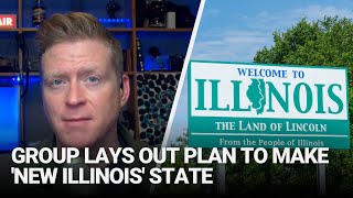 Group lays out plan to make New Illinois state [upl. by Arika672]