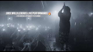 Juice WRLD performing the song quotLegendsquot live [upl. by Ruhtua744]