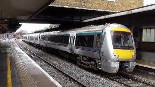 Chiltern Railways Class 168 Departing Banbury 31116 [upl. by Suirtemed832]