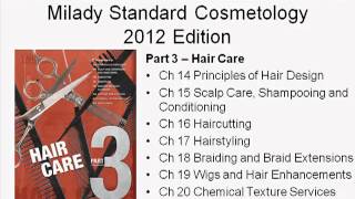 Milady Standard Cosmetology Textbook  2012 Edition [upl. by Lysander]