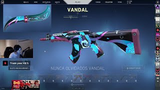 Nunca Olvidados Vandal amp Catrina Knife  TenZ Valorant [upl. by Nwahsauq]