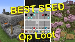 BEST OP Loot SurvivalHardcoreSpeedrun Seed for Java 120  1204  Minecraft [upl. by Lindbom]