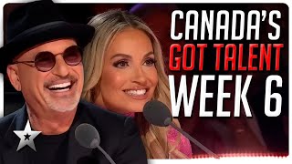 Canadas Got Talent 2024  Week 6 ALL AUDITIONS [upl. by Unders]