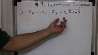 Session 9 Examples on recursive sequences [upl. by Athelstan]