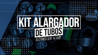 Kit Alargador De Tubos Elétrico 38quot A 118quot [upl. by Cappello]