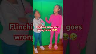 When flinching prank goes wrong 😂🤦🏽‍♀️shorts explore fyp payton theaubreymadisynshow 🤣 [upl. by Centeno]