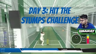 Day 3  Cricket 22 Hit the Stumps Bowling Challenge [upl. by Federica]