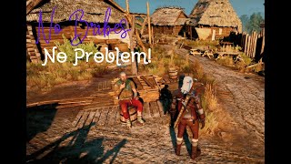 No Bribes No Problem Sneaking into Barons Castle Witcher 3 [upl. by Enyallij412]