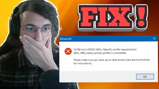 How To Fix Minecraft Error 65543 WGL [upl. by Arateehc104]