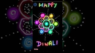 Easy rangoli for beginners diwali rangoli love sad nameart status viral shorts [upl. by Nannarb]