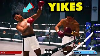 Muhadmmad Ali 64 vs Old Muhammad Ali in Undisputed Boxing Game [upl. by Hashim936]