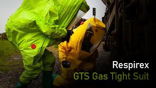 Respirex GTS Gas Tight Suit in Tychem [upl. by Joeann]