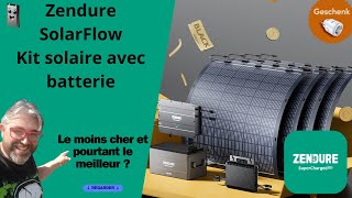 Zendure SolarFlow  Kit solaire avec batterie  Test complet et Avis [upl. by Yobybab]