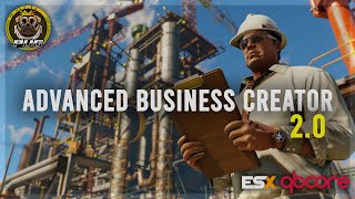 JobsBusiness Creator 20 ESXQBCore FiveM [upl. by Constantin561]