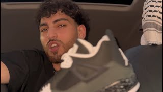 YO OCK LET ME GET A JORDAN 4 FEAR UNBOXING [upl. by Esylla]