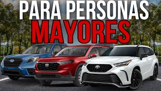 ✅ TOP MEJORES SUV para PERSONAS MAYORES 2024 [upl. by Rodina]