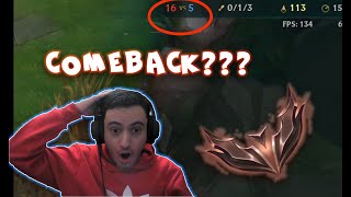 BIGGEST COMEBACK IN BRONZE  Road to Gold [upl. by Hares]