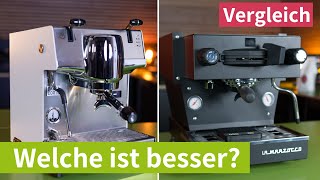 Dalla Corte Studio vs La Marzocco Linea Mini R  Dualboiler Vergleich [upl. by Etselec]