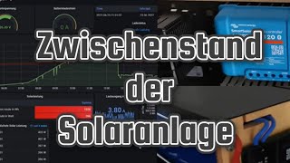 Solaranlage  Balkonkraftwerk mit Speicher und Auswertungsmöglichkeit Zwischenstand und Defekte ☀☀☀ [upl. by Lorac22]