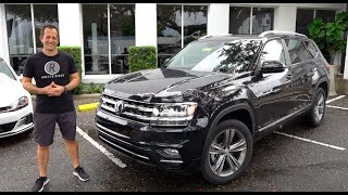 Should you BUY a 2019 VW Atlas RLine for the BEST 3Row SUV [upl. by Rofotsirk]