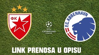 🔴 FK Crvena zvezda Vs FC Copenhagen LIVE🔴 [upl. by Hsirap]