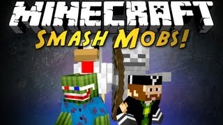 Minecraft TONTO YOU WERE MY FRIEND Smash Mobs w Bashur [upl. by Ariaet948]