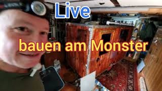 Live basteln am Monster Wohnwagen [upl. by Croner]