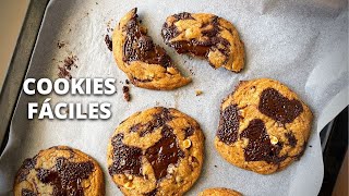 Receta de Galletas de Chocolate 🍪  Cookies de Chocolate Caseras [upl. by Kreitman191]