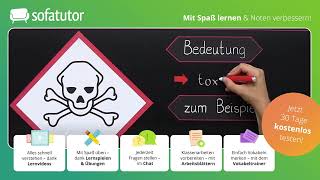 Gefahrstoffkennzeichnungen und ihre Bedeutung einfach erklärt – Chemie 7 amp 8 Klasse [upl. by Pauletta]