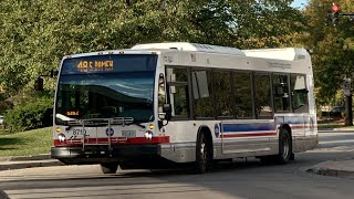 Ride On CTA 202324 Nova Bus LFS 8710 On Rt 48 South Damen to Damen Ave87th Street [upl. by Ladew]