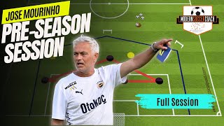 Full HighIntensity Fenerbahçe Training Session with Jose Mourinho [upl. by Steen]