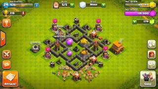 Clash of Clans  Best Town Hall 4 Defense Base Design [upl. by Tymothy]