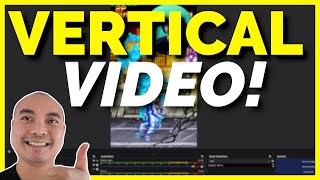 Vertical Videos In OBS How To Record Vertical Videos With OBS  OBS Tutorial [upl. by Zined]