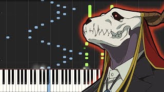 Mahoutsukai no Yome OP  Here Piano Tutorial [upl. by Laerdna]