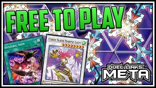 FREE to Play Harpies One Mini Box One Reset YuGiOh Duel Links [upl. by Lamb]