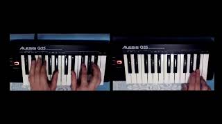 Take Five  DAVE BRUBECK played on Alesis Q25 MIDI keyboard [upl. by Gunilla452]