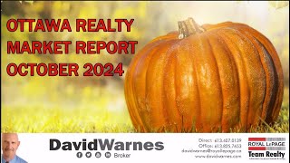 October 2024 Ottawa Realty Market Report [upl. by Riannon704]