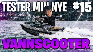 Tester Min Nye Vannscooter i En Storm  EP 15 [upl. by Asilram]