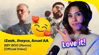 Reaction ▷ Anuel AA  iZaak Jhayco Anuel AA  BBY BOO Remix Official Video [upl. by Ackerley]