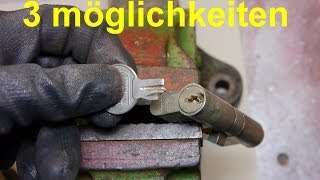 Schlüssel abgebrochen 3 Möglichkeiten Anleitung  Key canceled [upl. by Bush]