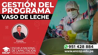 CURSO GESTIÓN DEL PROGRAMA VASO DE LECHE  2024 [upl. by Aurore]